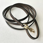 Classic Leather Leash - Small (1/2"), Brown image