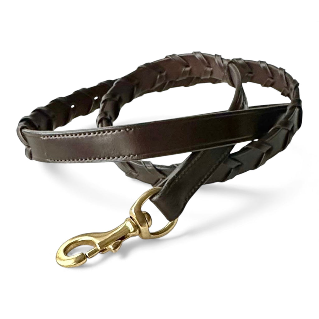 LUXE Laced Leather Leash image 2