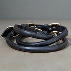 LUXE Rolled Leather Collar image 1