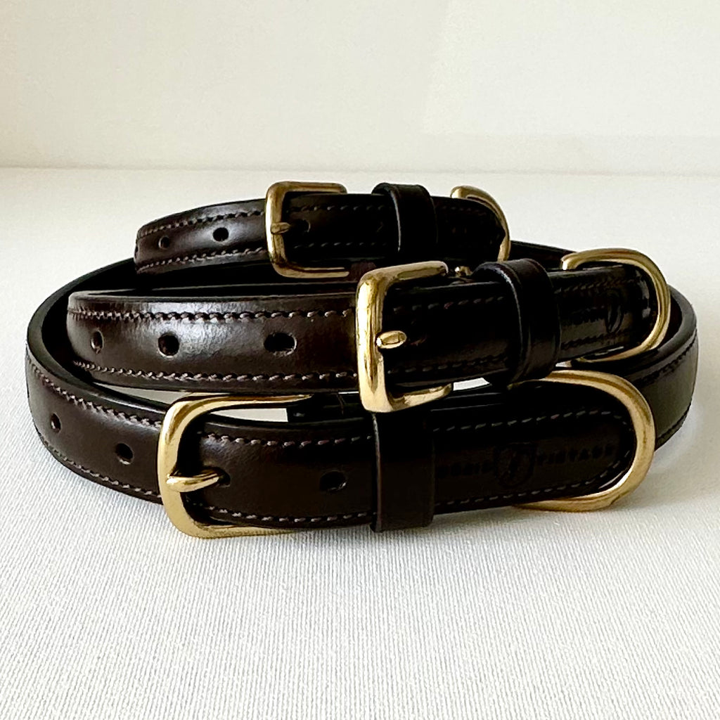 LUXE Raised Leather Collar image 1
