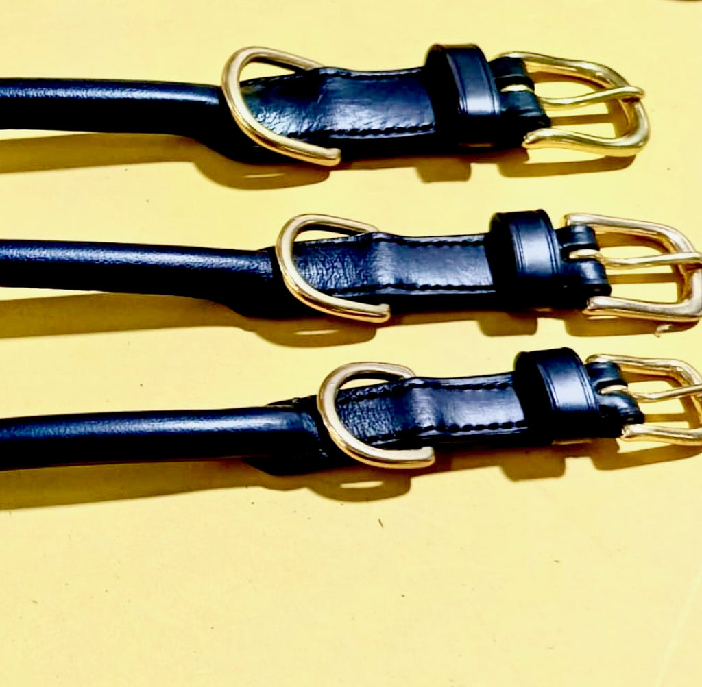 LUXE Rolled Leather Collar